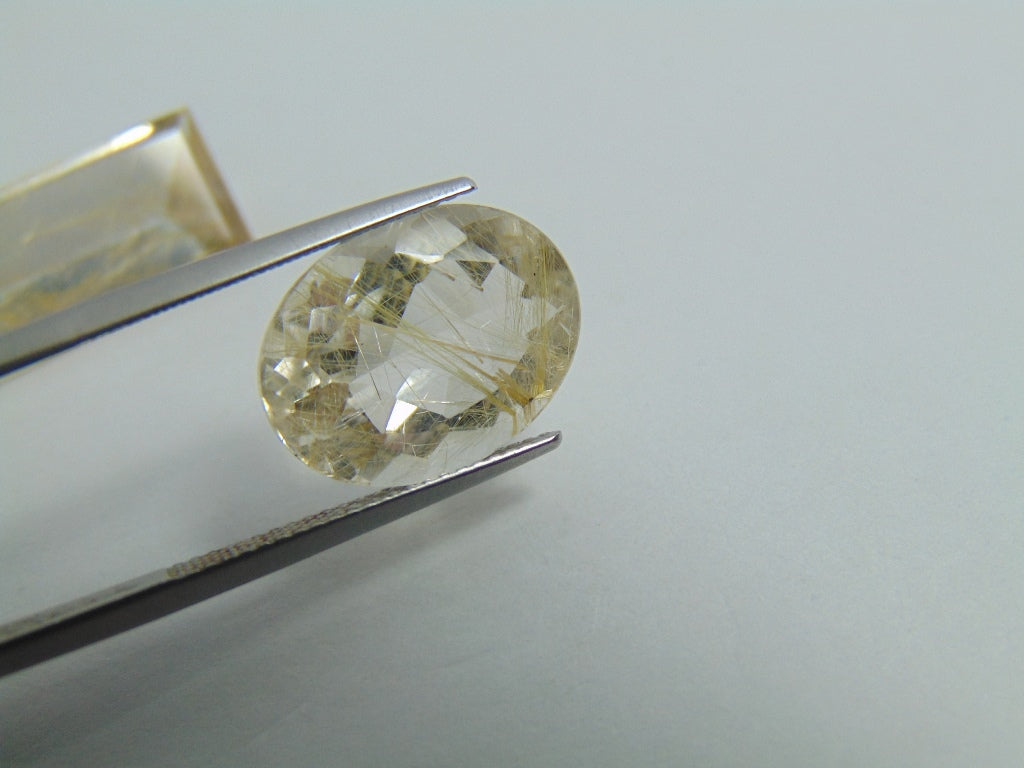 21.50cts Rutile 24x10mm 16x12mm