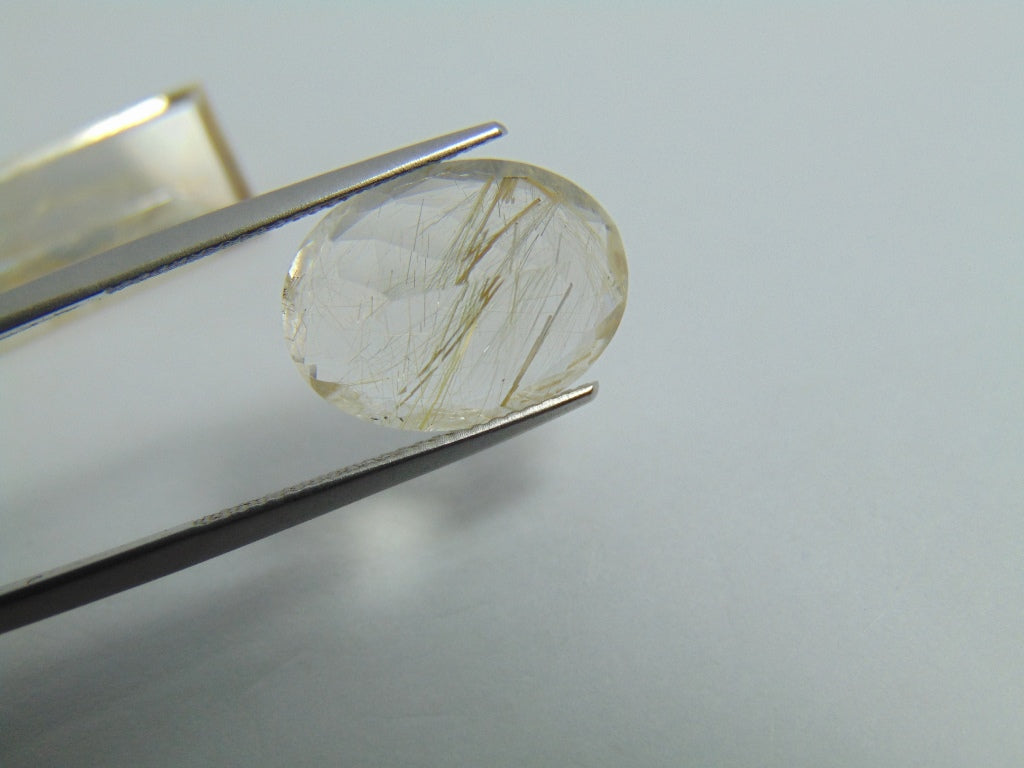 21.50cts Rutile 24x10mm 16x12mm