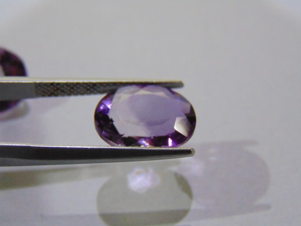 9,60ct Ametista Bicolor (Par)