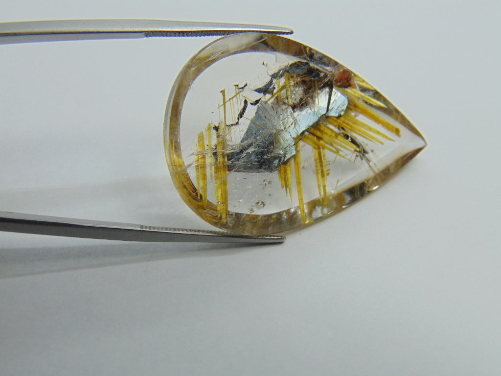 37.75ct Rutile 38x25mm