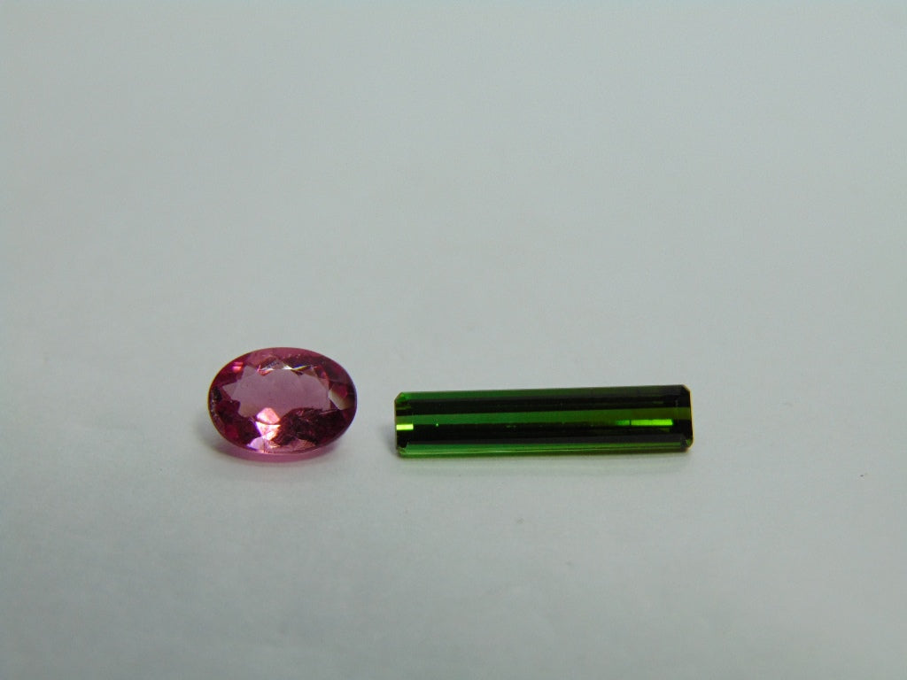 2.70ct Tourmaline 8x6mm 16x3mm