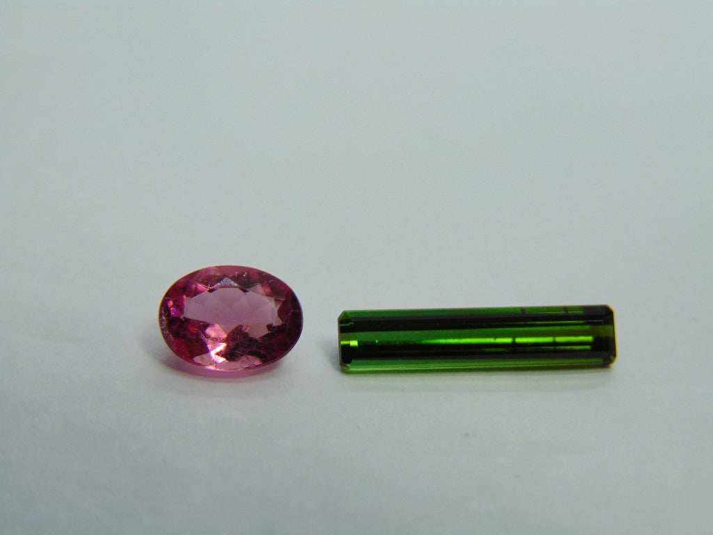 2.70ct Tourmaline 8x6mm 16x3mm