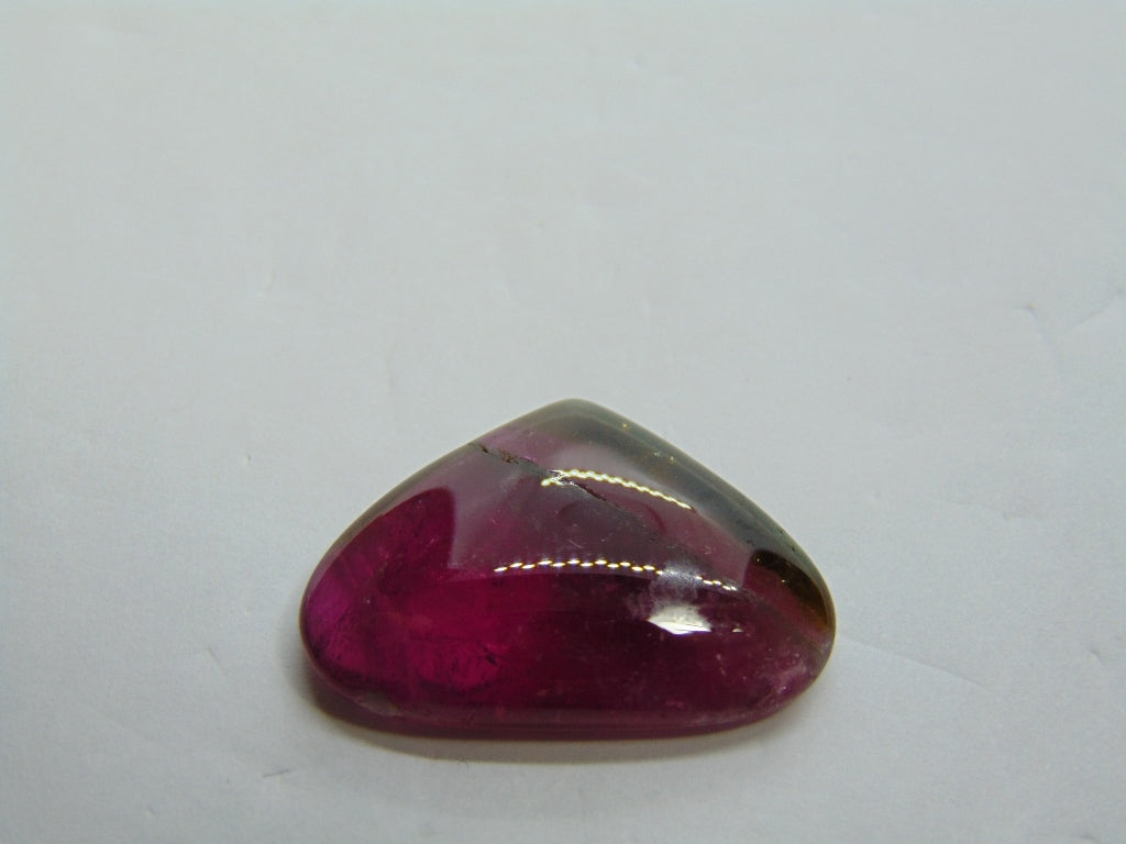 Turmalina Bicolor 17,70 ct 24x17mm