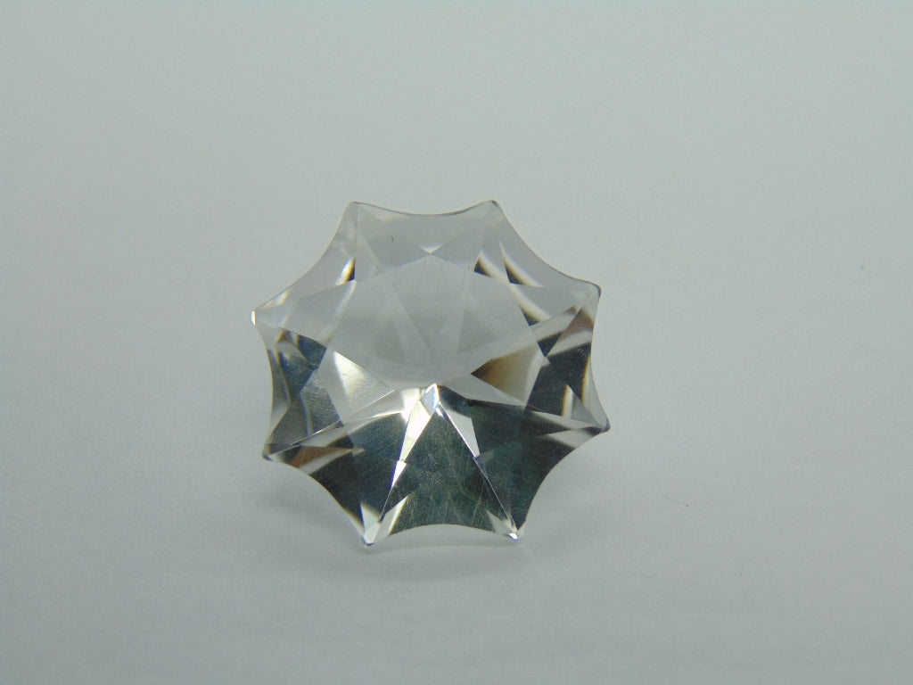 30.05ct Quartzo Cristal Estrela 22 mm