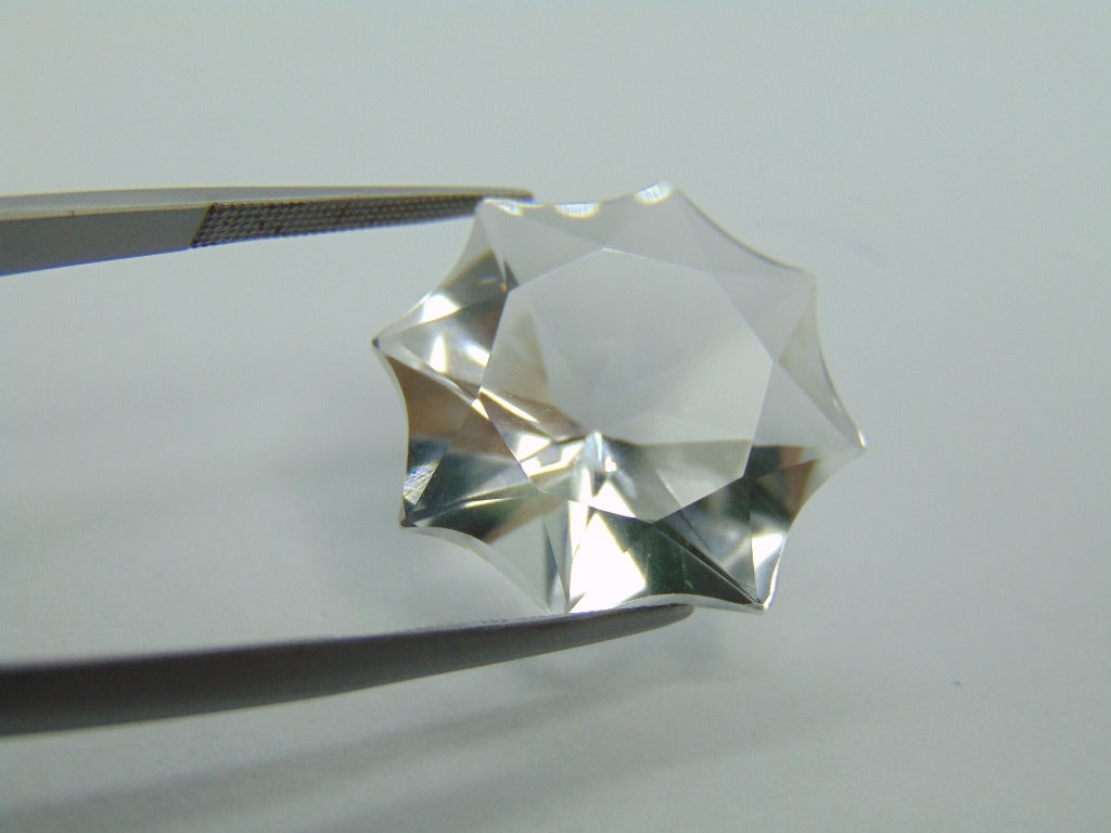 30.05ct Quartzo Cristal Estrela 22 mm