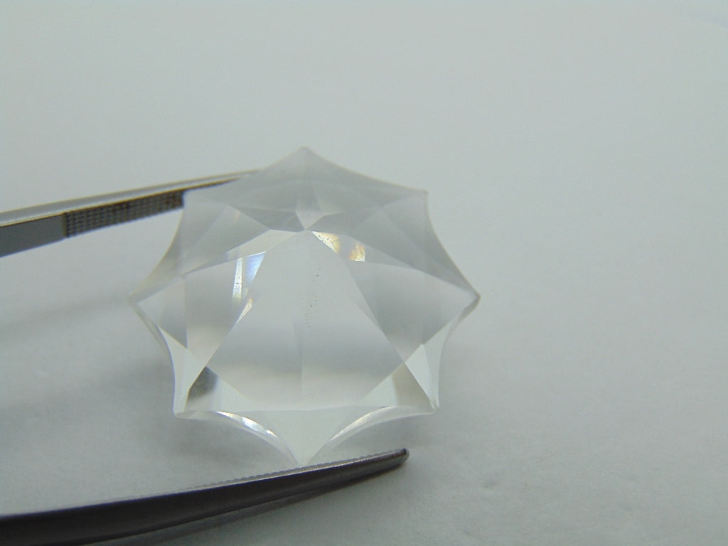 30.05ct Quartzo Cristal Estrela 22 mm