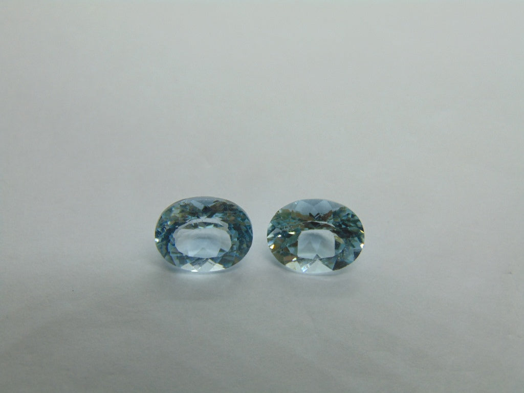 Par de Apatita 5,70ct 10x8mm