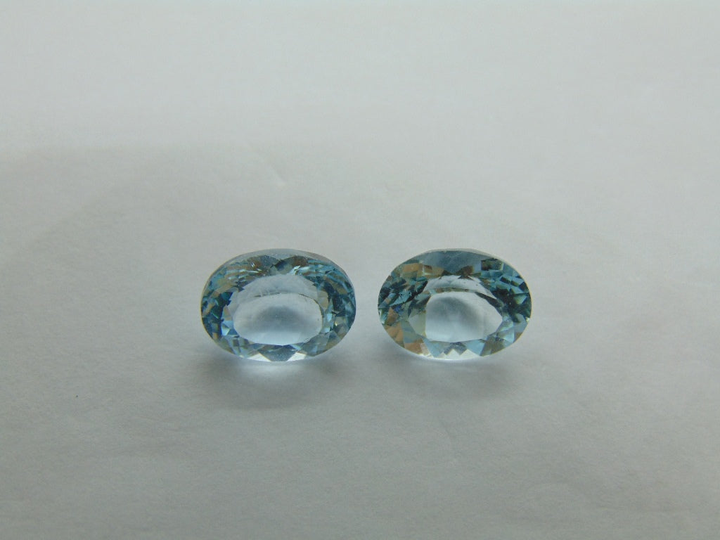 Par de Apatita 5,70ct 10x8mm