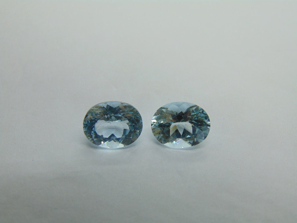 Par de Apatita 5,70ct 10x8mm