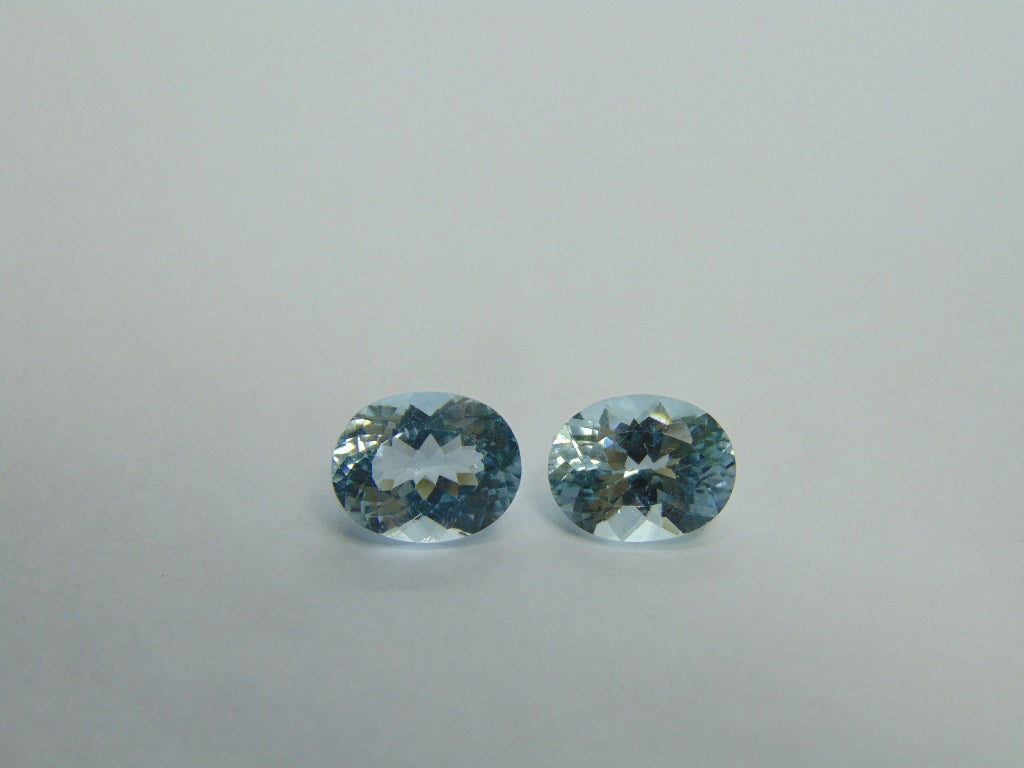 Par de Apatita 5,70ct 10x8mm