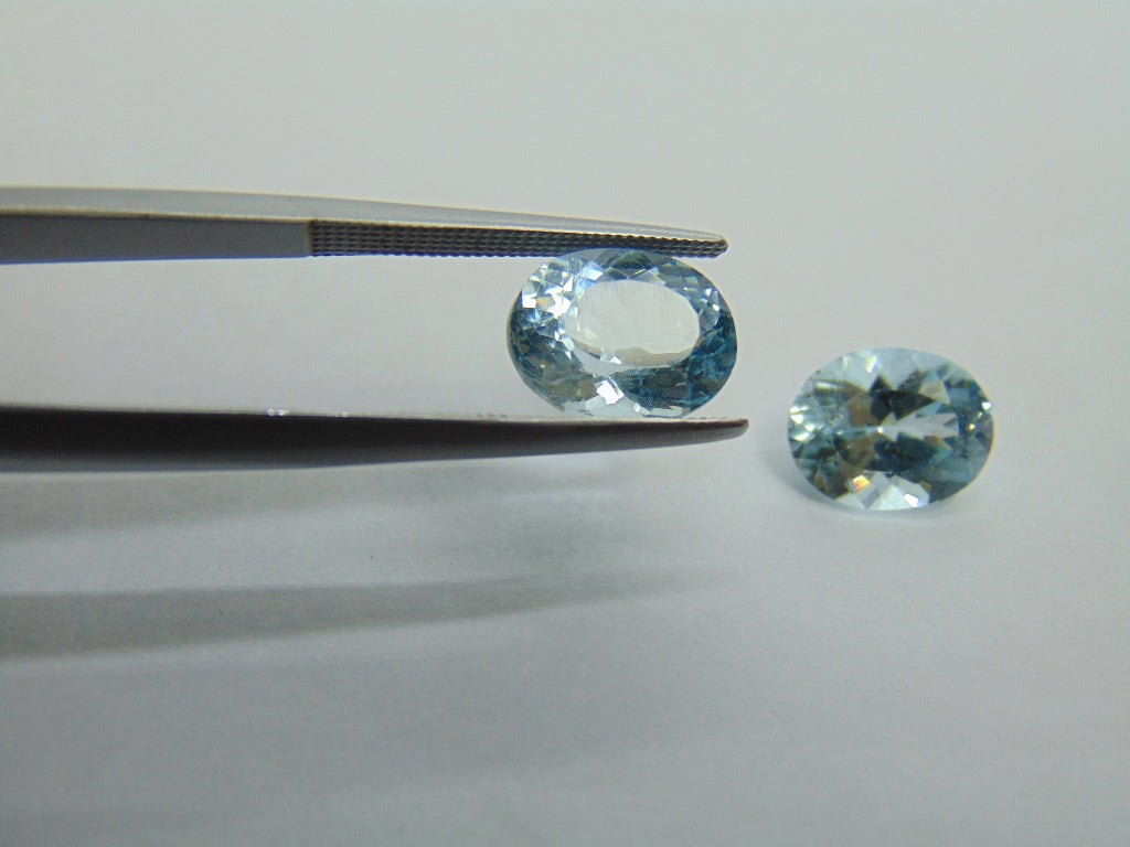 5.70ct Apatite Pair 10x8mm