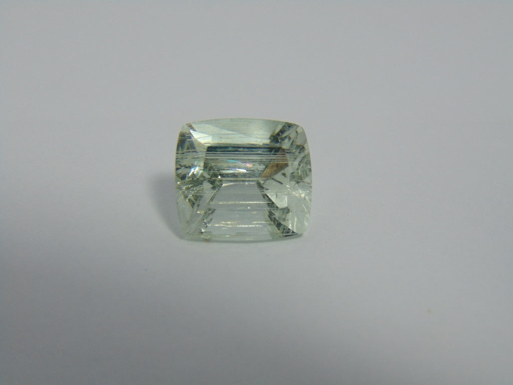 6.30ct Berilo Com Agulha 12x11mm