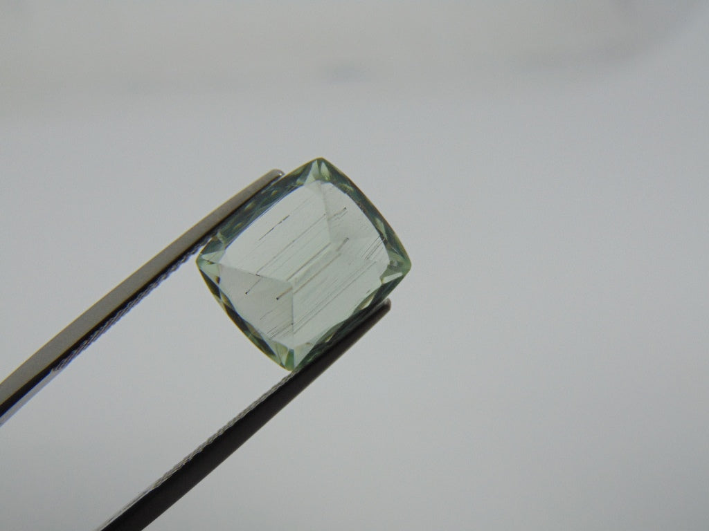 6.30ct Beryl With Needle 12x11mm