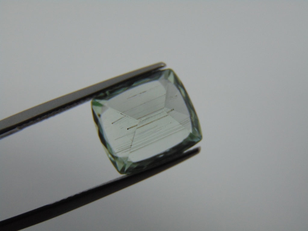 6.30ct Berilo Com Agulha 12x11mm