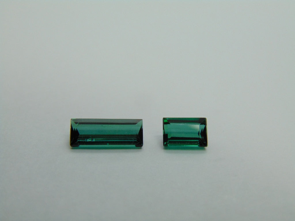 Turmalina 2,60ct 11x4mm 7x6mm