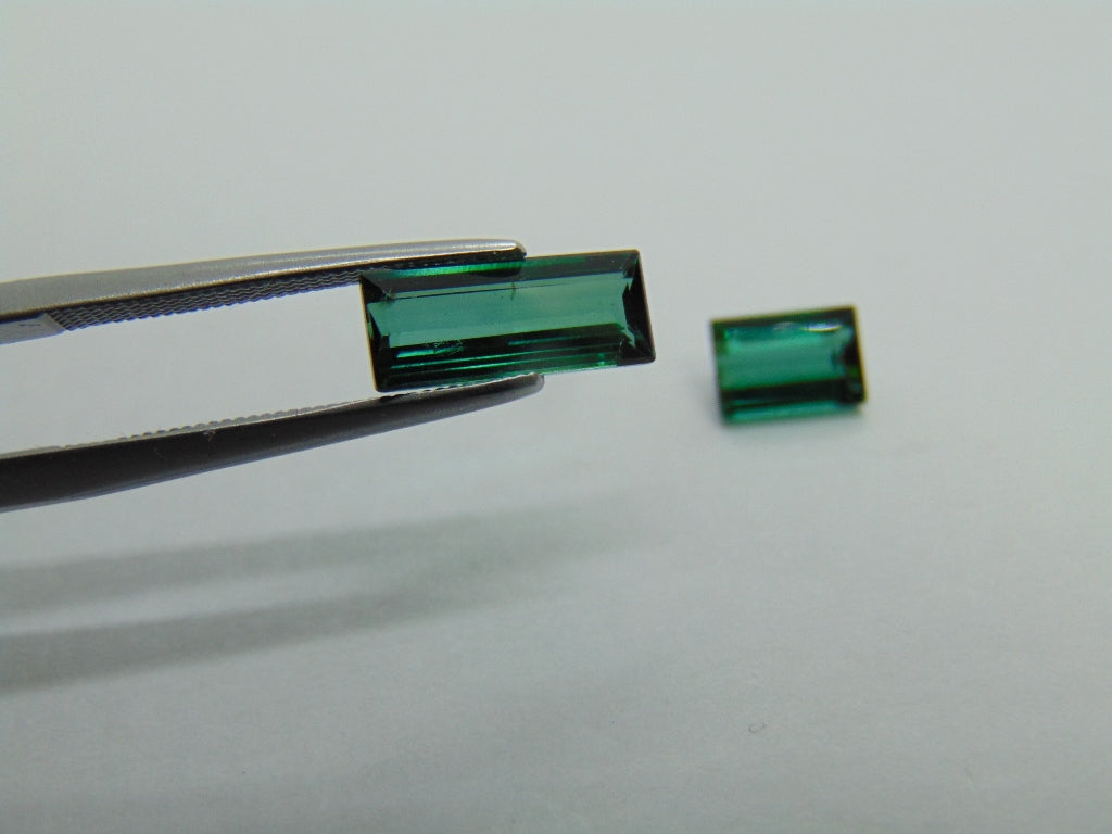 Turmalina 2,60ct 11x4mm 7x6mm