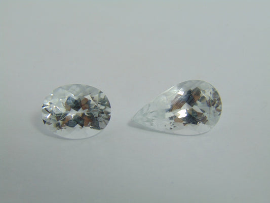 Topázio 16,70 ct 13x10mm 18x10mm