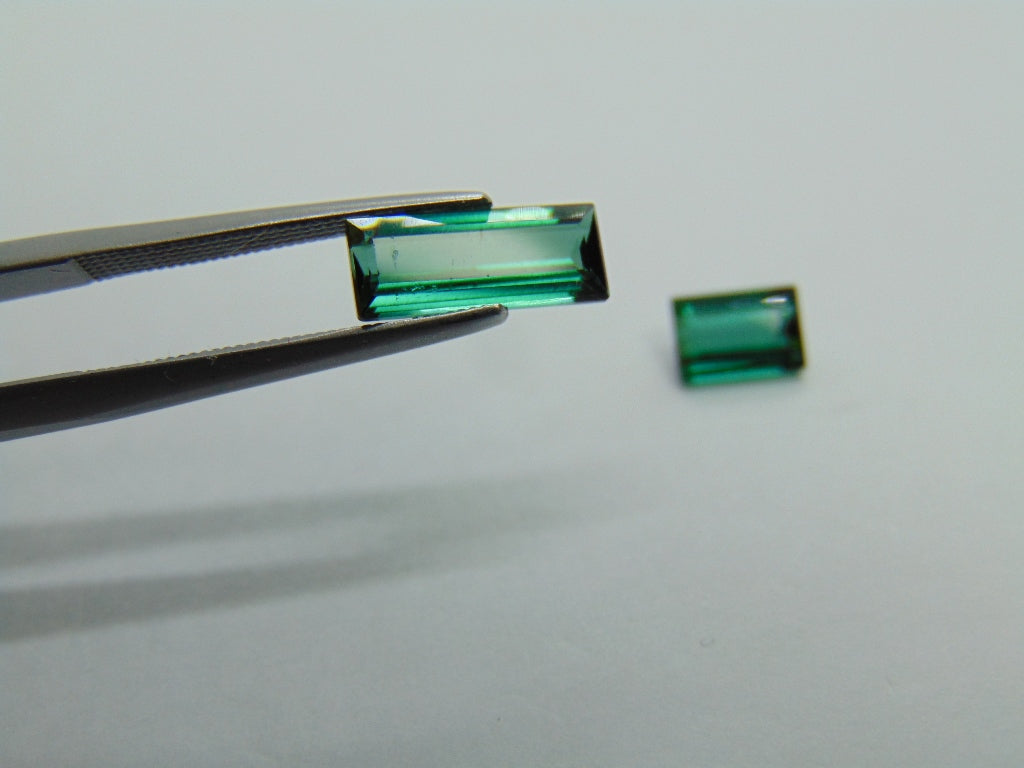 Turmalina 2,60ct 11x4mm 7x6mm