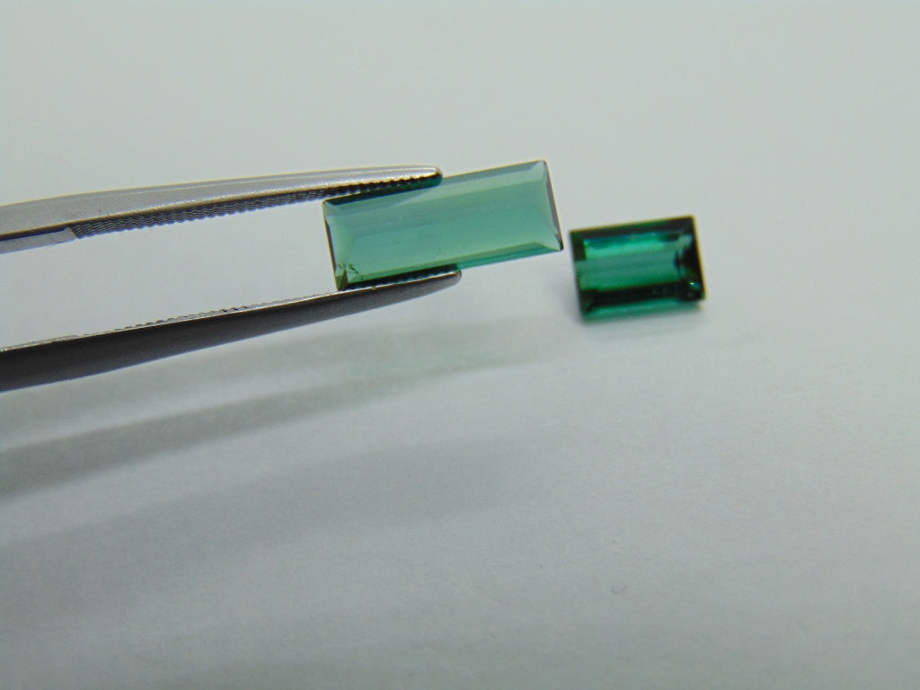 Turmalina 2,60ct 11x4mm 7x6mm