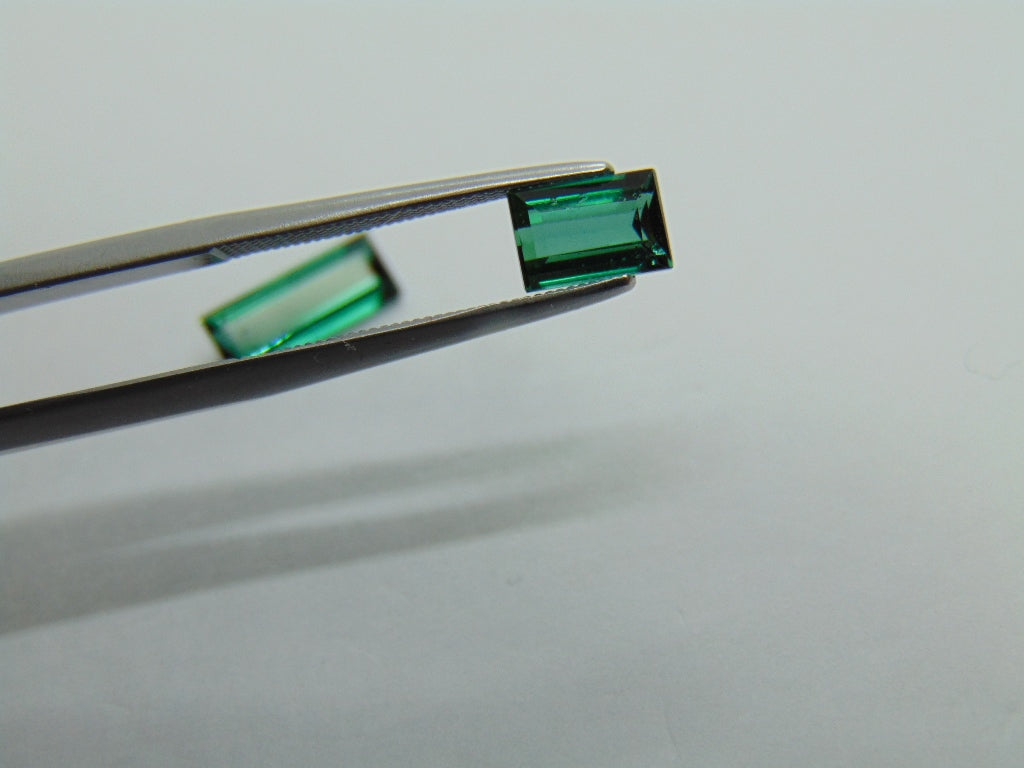 Turmalina 2,60ct 11x4mm 7x6mm