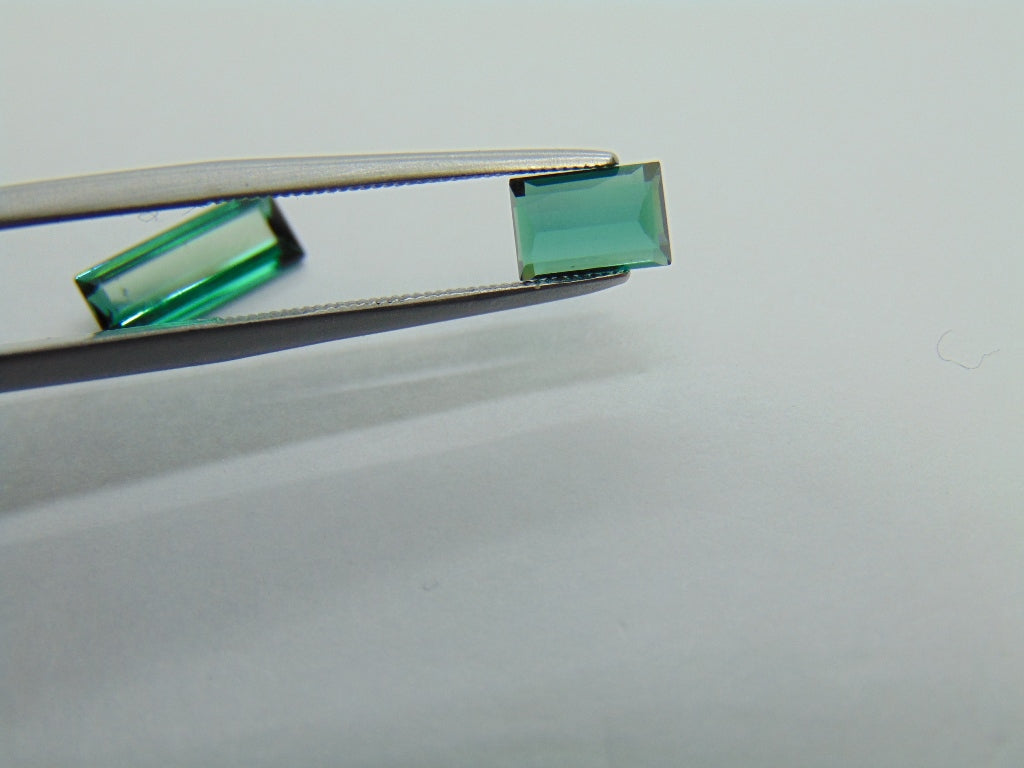 Turmalina 2,60ct 11x4mm 7x6mm