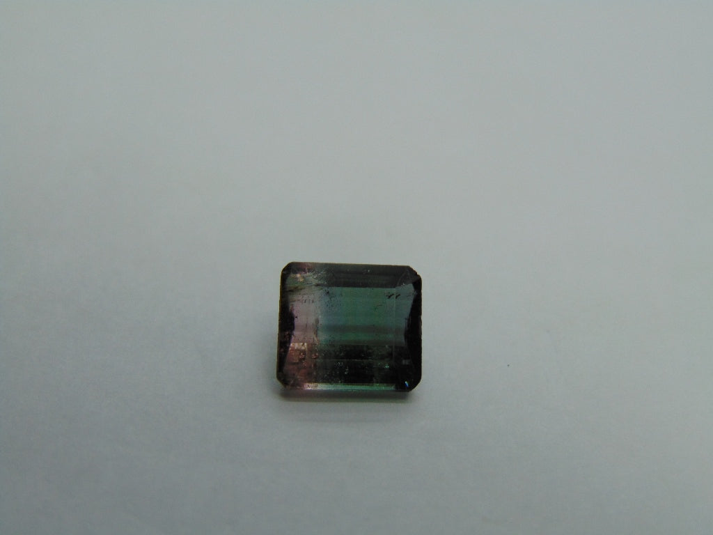 2,80ct Turmalina Bicolor 9x8mm