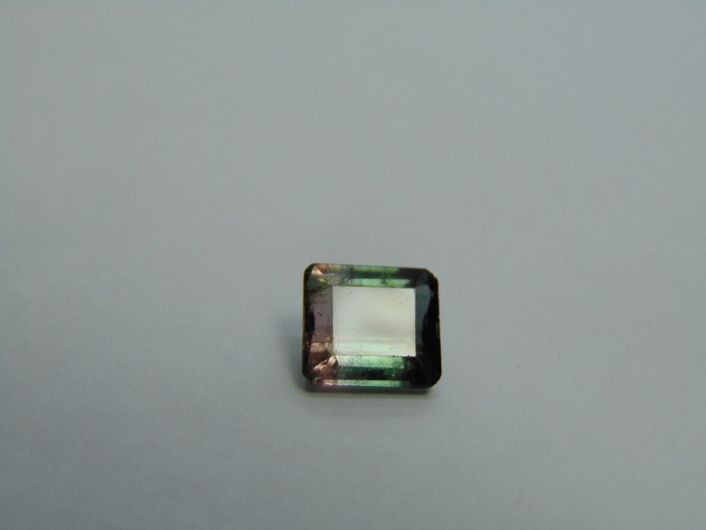 2,80ct Turmalina Bicolor 9x8mm