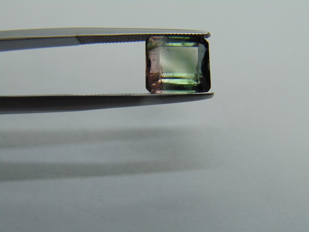 2,80ct Turmalina Bicolor 9x8mm