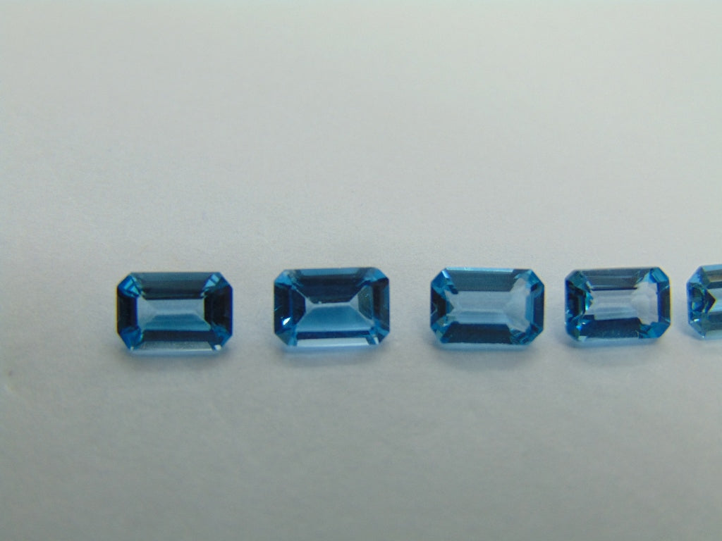 3,05ct Topázio calibrado 6x4mm