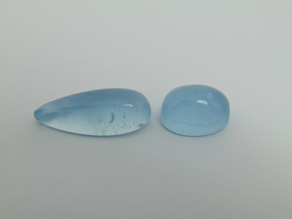 13,75 cts Aquamarine (Cabochon)