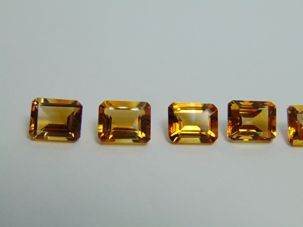 15,35ct Citrino Calibrado 10x8mm