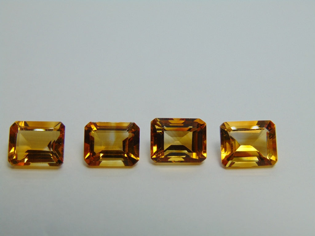 15,35ct Citrino Calibrado 10x8mm