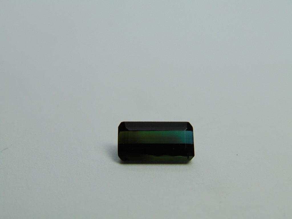 2,90ct Turmalina Bicolor 11x6mm