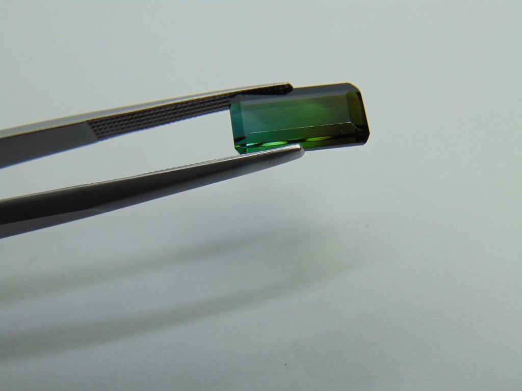 2,90ct Turmalina Bicolor 11x6mm