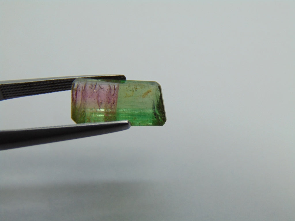 4.02ct Tourmaline Bicolor 13x8mm