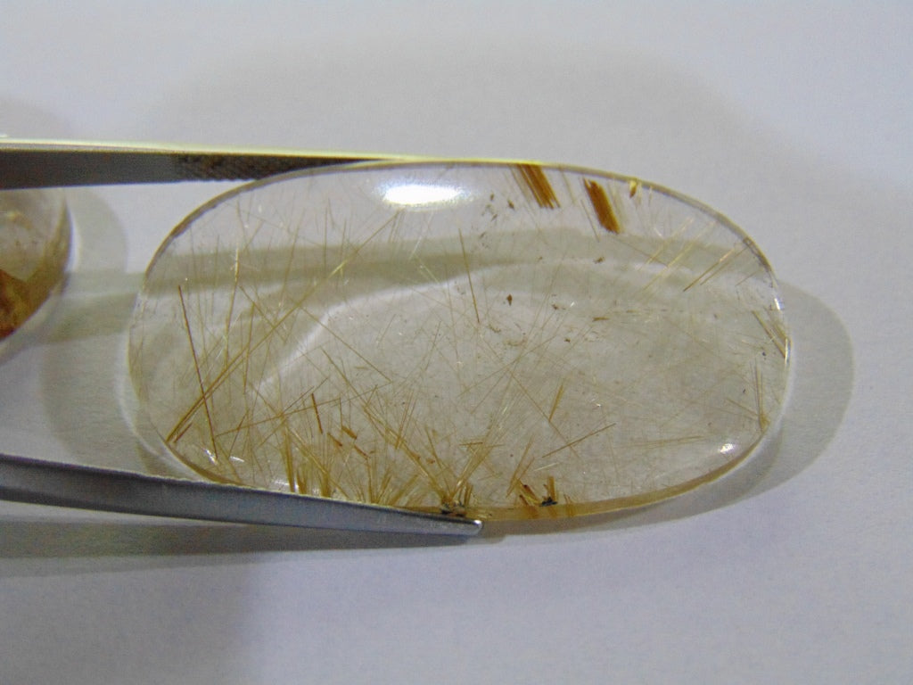 67.20ct Rutile Pair 40x23mm