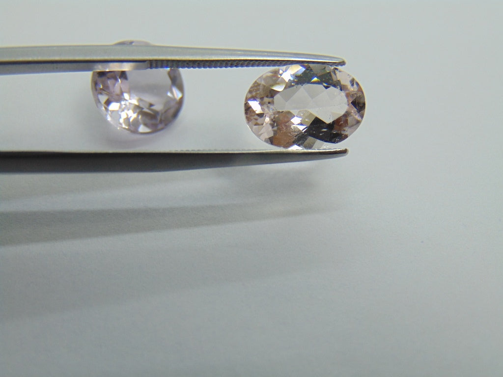 6,44ct Morganita 10mm 11x8mm