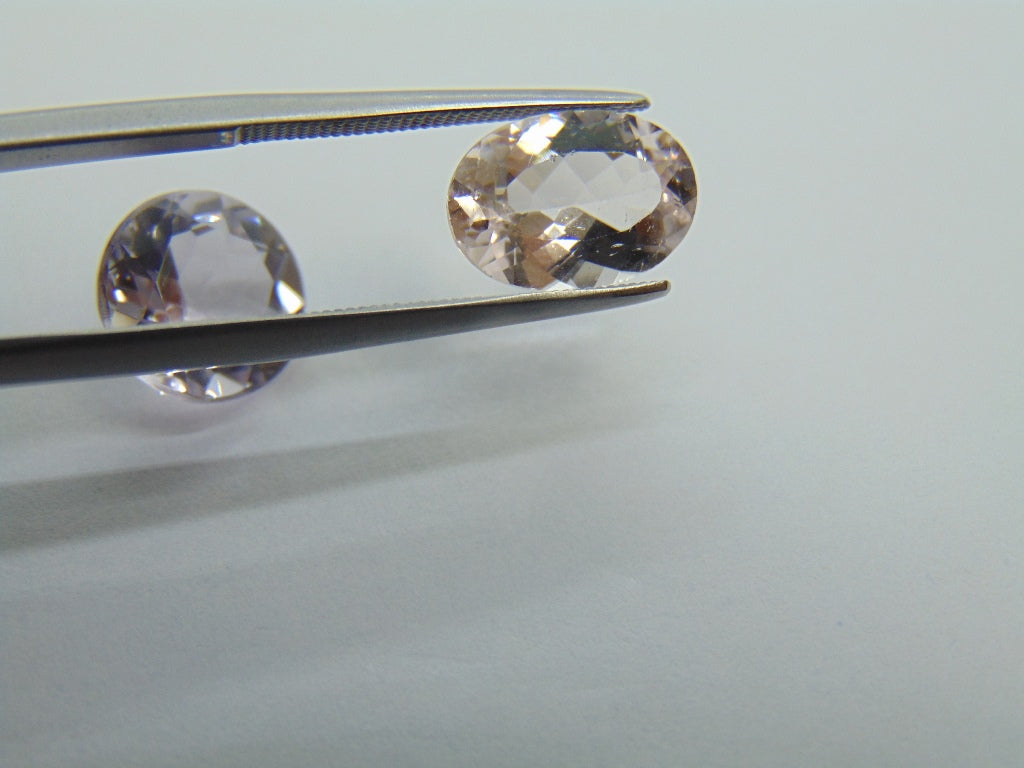 6,44ct Morganita 10mm 11x8mm