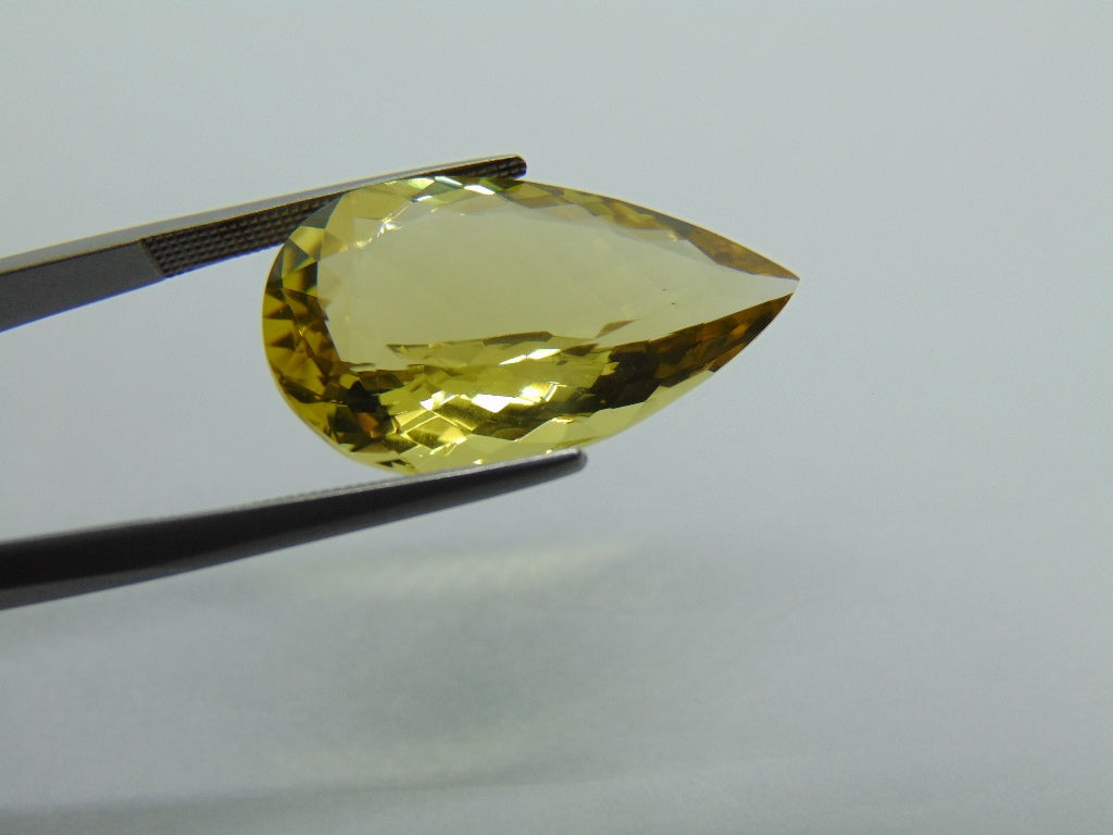 Quartzo de 16,60 quilates (ouro verde)