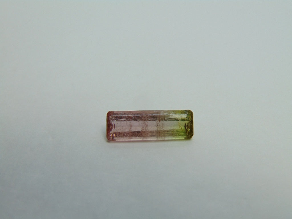 Turmalina Bicolor 3,08ct 16x5mm