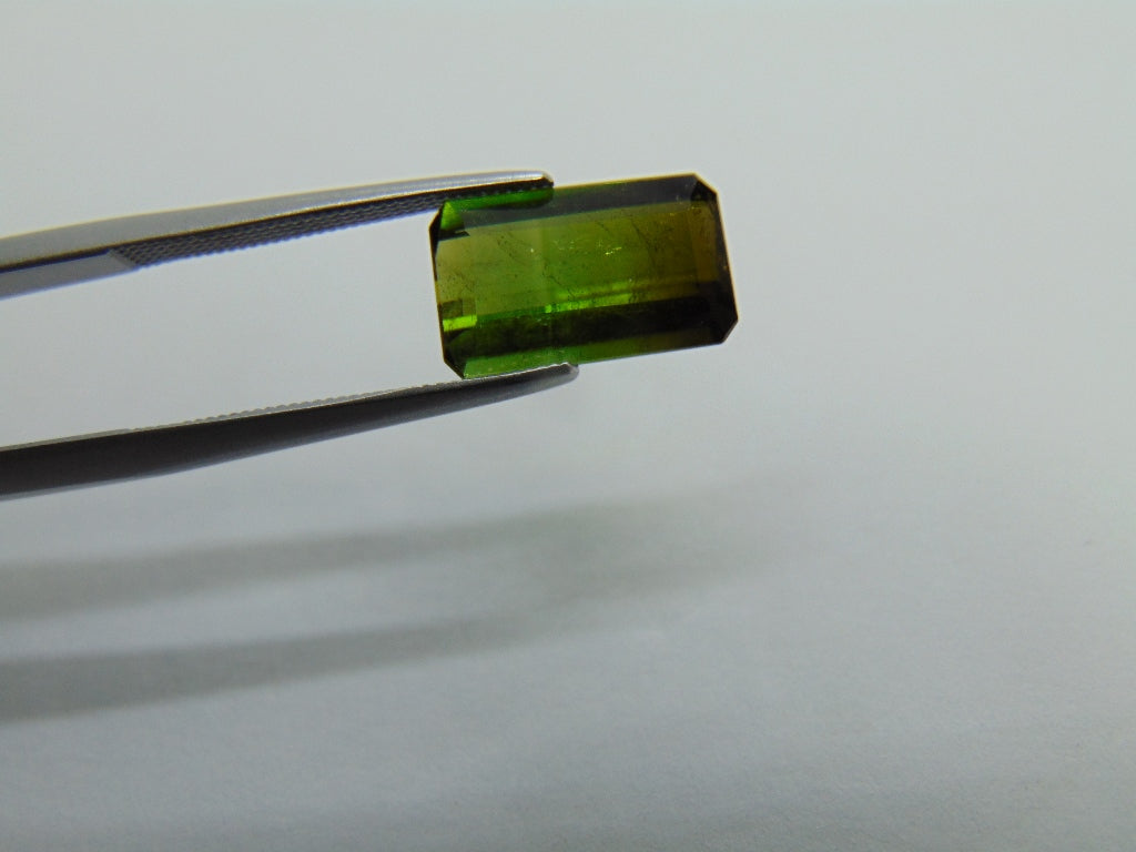 3.35ct Tourmaline Bicolor 12x7mm