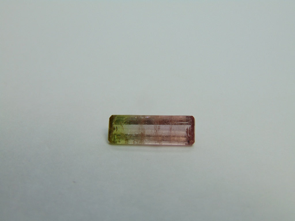 Turmalina Bicolor 3,08ct 16x5mm