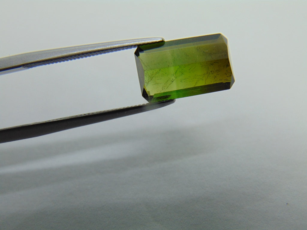 3.35ct Tourmaline Bicolor 12x7mm