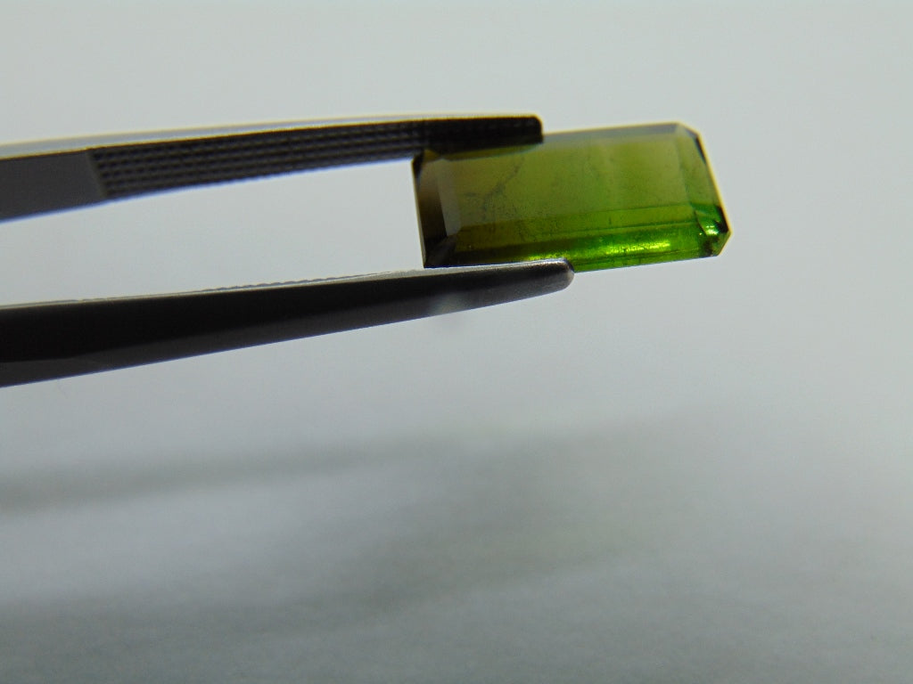 3.35ct Tourmaline Bicolor 12x7mm