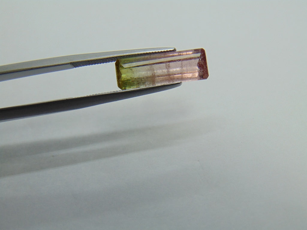 Turmalina Bicolor 3,08ct 16x5mm