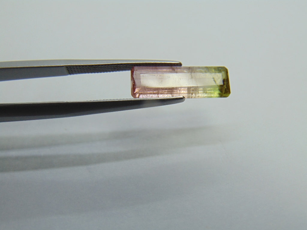 Turmalina Bicolor 3,08ct 16x5mm