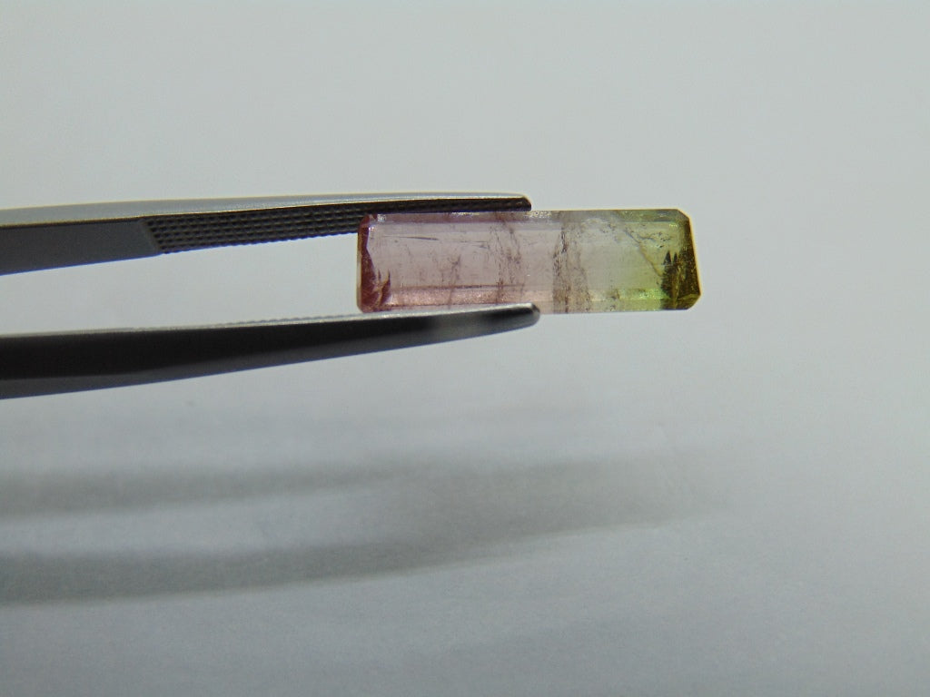 Turmalina Bicolor 3,08ct 16x5mm