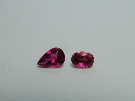 2.15ct Tourmaline 7x5mm 9x6mm