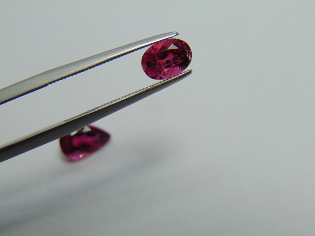 2.15ct Tourmaline 7x5mm 9x6mm