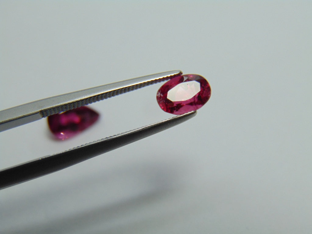 Turmalina 2,15ct 7x5mm 9x6mm